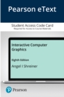Image for Pearson eText for Interactive Computer Graphics -- Access Card