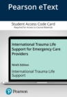 Image for Pearson eText -- for International Trauma Life Support for Emergency Care Providers -- Access Code Card
