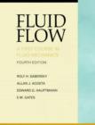 Image for Fluid flow  : a first course in fluid mechanics