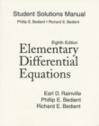 Image for Student Solutions Manual for Elementary Differential Equations