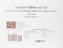 Image for CD Lecture Series for Introductory &amp; Intermediate Algebra for College Students