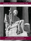 Image for American constitutional law  : introductory essays and selected cases
