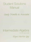 Image for Student Solutions Manual (Standalone) for Intermediate Algebra