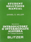 Image for Student Solutions Manual for for Introductory &amp; Intermediate Algebra for College Students