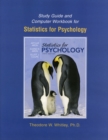 Image for Study Guide and Computer Workbook for Statistics for Psychology