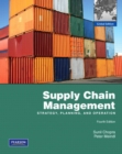 Image for Supply chain management  : strategy, planning, and operation