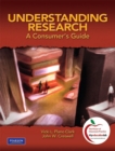 Image for Understanding research  : a consumer&#39;s guide