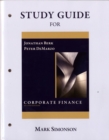 Image for Study Guide for Corporate Finance