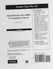 Image for Student Data CD for QuickBooks 2009 Complete, QuickBooks Pro 2009