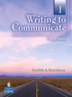 Image for Writing to communicate 1: Paragraphs