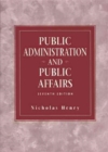 Image for Public Administration and Public Affairs