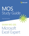 Image for MOS study guide for Microsoft Excel Expert exam MO-201