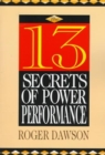 Image for The 13 Secrets of Power Performance