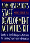 Image for Administrator&#39;s Staff Development Activities Kit