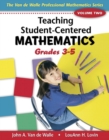 Image for Single User e-Book DVD for Teaching Student-centered Mathematics Grades 3-5 : v. 2