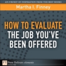 Image for How to Evaluate the Job You&#39;ve Been Offered
