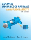 Image for Advanced mechanics of materials and elasticity