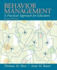 Image for Behavior management  : a practical approach for educators