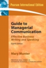 Image for Guide to managerial communication