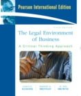 Image for Legal Environment of Business : International Edition