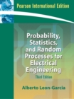 Image for Probability, Statistics, and Random Processes for Electrical Engineering