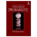 Image for A First Course in Probability