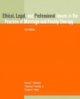 Image for Ethical, Legal, and Professional Issues in the Practice of Marriage and Family Therapy