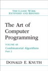 Image for The art of computer programming: combinatorial algorithms. : Volume 4B