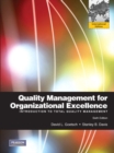 Image for Quality management for organizational excellence  : introduction to total quality