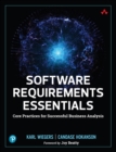 Image for Software requirements essentials  : core practices for successful business analysis
