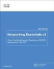 Image for Networking essentials lab manual v3  : Cisco Certified Support Technician (CCST) networking 100-150