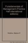 Image for Funadamentals of Management