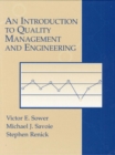 Image for An Introduction to Quality Management and Engineering