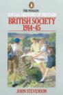 Image for British society 1914-45