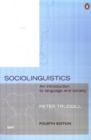 Image for Sociolinguistics  : an introduction to language and society