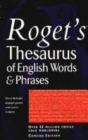 Image for ROGETS THESAURUS OF ENGLISH WORDS