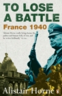 Image for To lose a battle  : France 1940