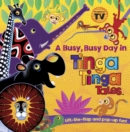 Image for A busy, busy day in Tinga Tinga  : lift-the-flap and pop-up fun!