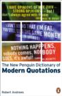 Image for The new Penguin dictionary of modern quotations
