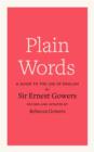 Image for Plain words