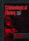 Image for Criminological Theory : An Analysis of Its Underlying Assumptions