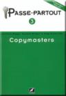 Image for Passe-partout : Stage 3 : Copymasters