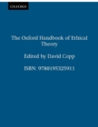 Image for The Oxford handbook of ethical theory