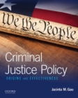 Image for Criminal Justice Policy