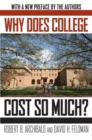 Image for Why Does College Cost So Much?
