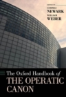 Image for The Oxford handbook of the operatic canon