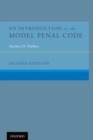 Image for An introduction to the Model penal code
