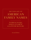 Image for Dictionary of American family names