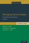 Image for Managing Social Anxiety, Therapist Guide
