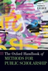 Image for The Oxford handbook of methods for public scholarship